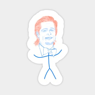 Brad Freaking Pitt Magnet