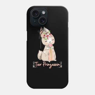 Hase Schleife Tier Prinzessin Blumen Süß Phone Case