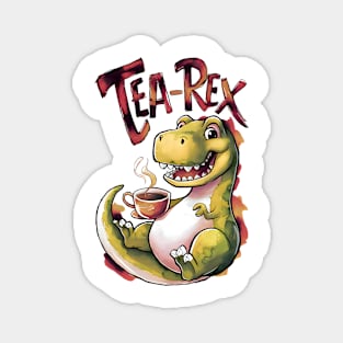 Tea-Rex Delight Magnet