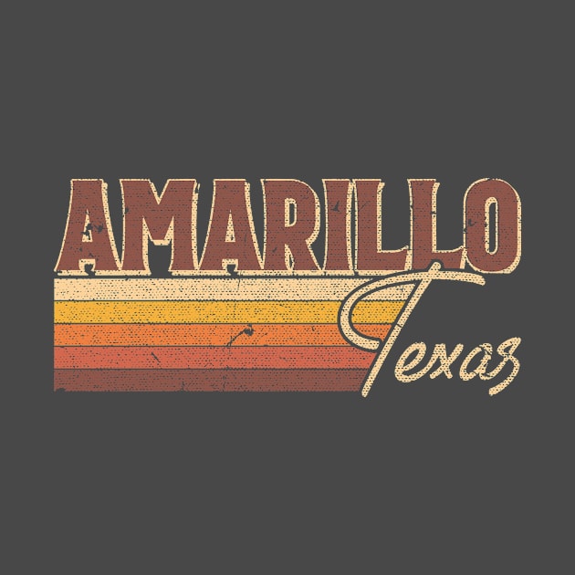 Retro Amarillo Texas by dk08