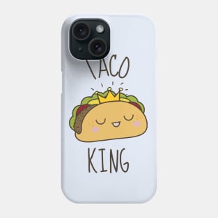 Taco King Funny Phone Case