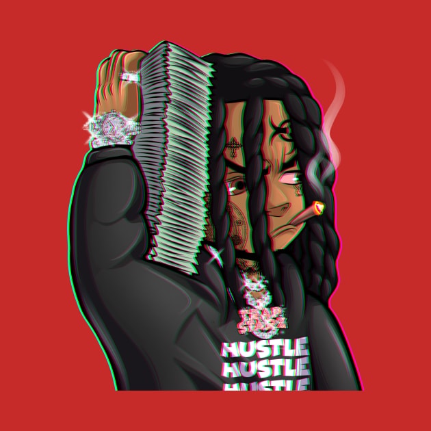 hustle and grind by Floridart