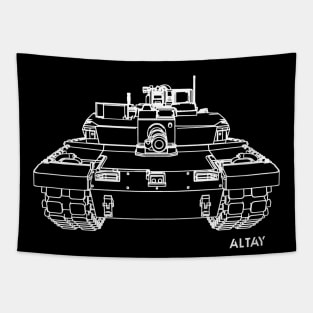 Altay Main Battle Tank Tapestry