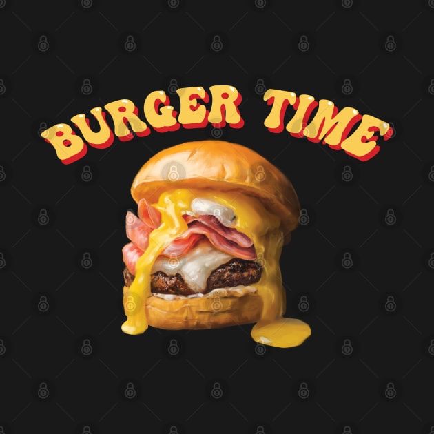 Burger Time by Intergalactic Hitchhiker 