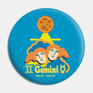 Spirit of Gemini Pin