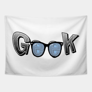 geek glasses, geek style Tapestry