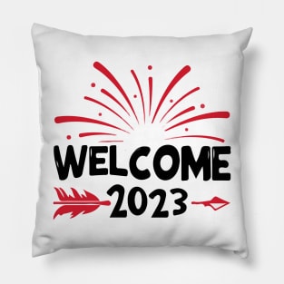 welcome 2023 Desing Pillow