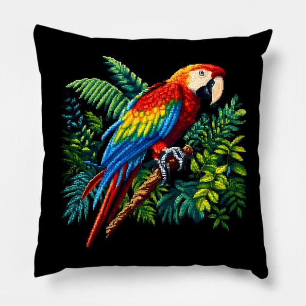 parrot owner Pillow by vaporgraphic