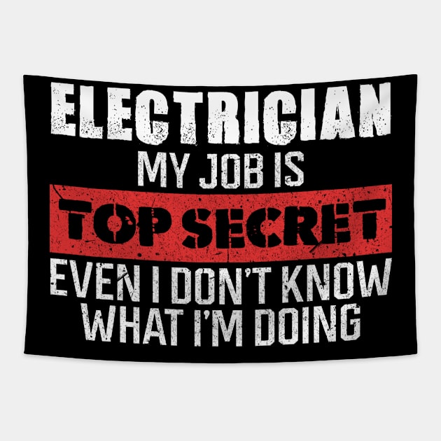 Electrician gifts Tapestry by SerenityByAlex