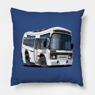 Cartoon bus Pillow