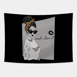 Mothers Day Birthday Mom Hero Tapestry