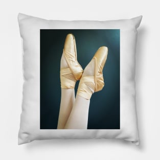 Ballet Pointe Shoes Pillow