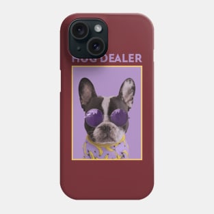 a cool looking dog Hug Dealer - Exisco Phone Case