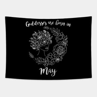 Goddesses are born in May Tapestry