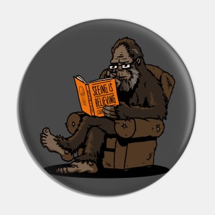 BigFoot Reading Book - Seeing is Believing Pin