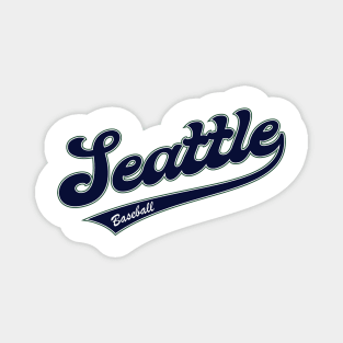 Seattle Baseball Magnet