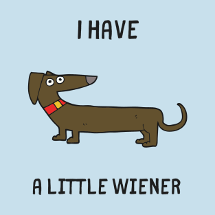 I have a little wiener T-Shirt