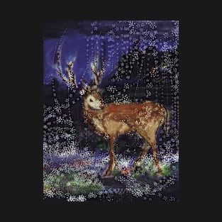 Reindeer in the Snow T-Shirt