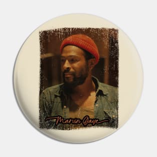 80s Classic Vintage Marvin Gaye Pin