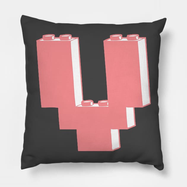 THE LETTER V Pillow by ChilleeW