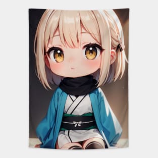 FGO Okita Souji Chibi Tapestry