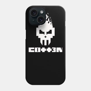 8 Bit Fire Spartan Phone Case