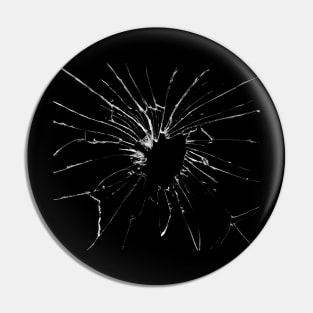 Broken glass Pin