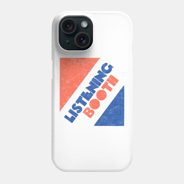 Listening Booth Records and Tapes Defunct Store Phone Case by Turboglyde