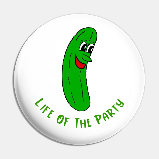 PARTY Dill Pickle Pin by SartorisArt1