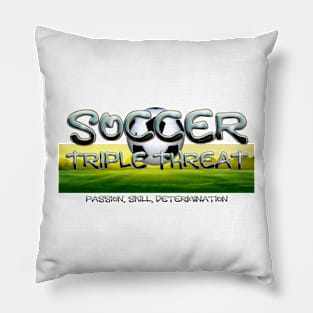 Soccer Triple Pillow