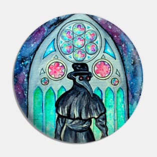 Mr Plague Doctor Pin