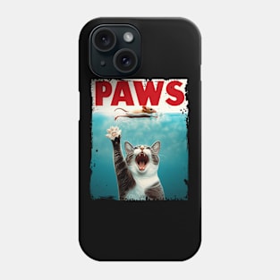 Paws Cat and Mouse Top Cute Funny Cat Phone Case