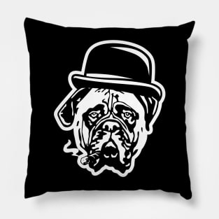 Bull Mastiff Gangster Pillow