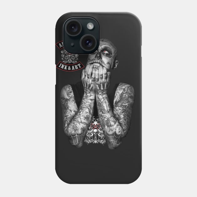 Acez tatted up Phone Case by Acez_ink