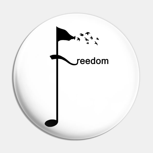 Music is freedom Pin by DarkoRikalo86