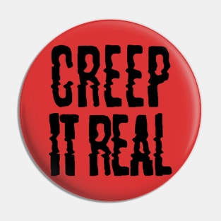 creep it real creepy glitchy Pin