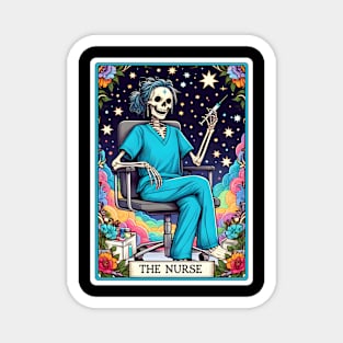 The Nurse Funny Skeleton Magnet