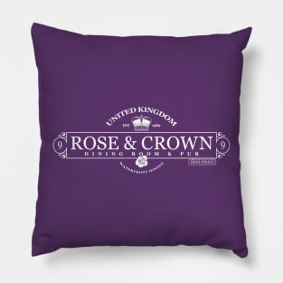 Rose & Crown Pillow