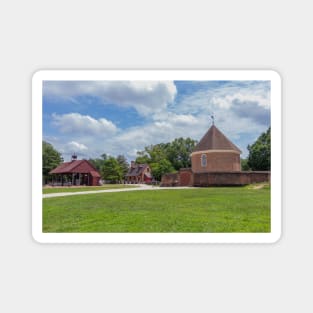 Peaceful scenery and greenery in Williamsburg, Virginia Magnet