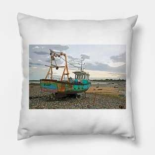 Guernsey Fishing Boat Pillow