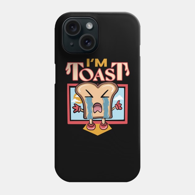 I'm Toast Phone Case by blimdesigns