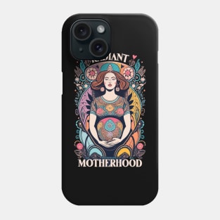 "Radiant Motherhood" design Phone Case