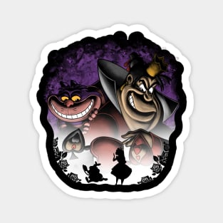 Wonderland villains Magnet