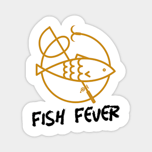 Fish Fever Magnet