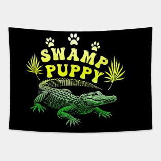 Swamp Puppy Tapestry