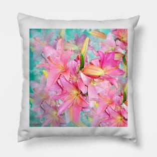 PINK LILY Pillow