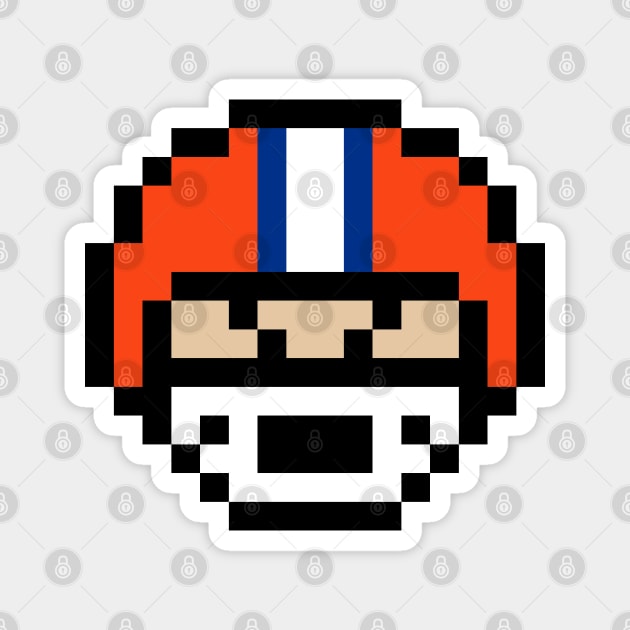 8-Bit Helmet - Florida Magnet by The Pixel League