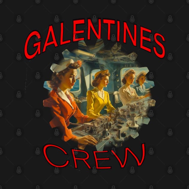 Galentines crew female sailors by sailorsam1805