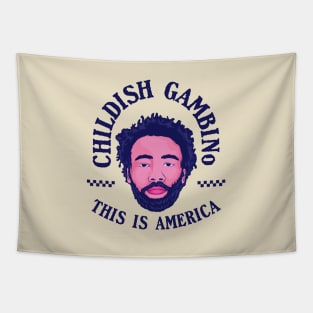 Childish Gambino // Retro Style Design Tapestry