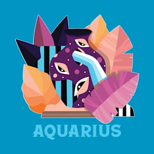 LGBTQ ZODIAC AQUARIUS T-Shirt